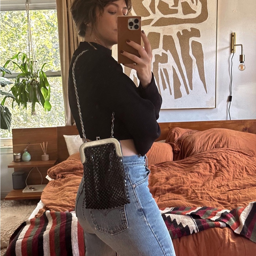 Vintage Whiting & Davis chainmail purse